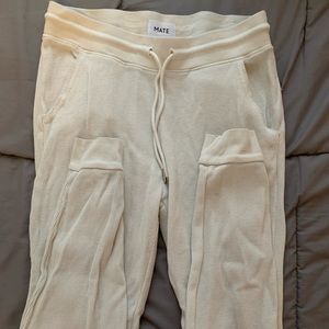 Mate knit sweatpants size medium